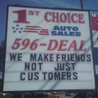 1st Choice Auto Sales