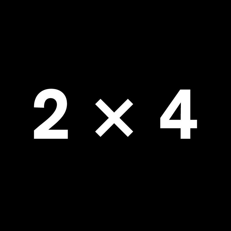 2x4