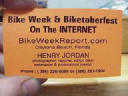 BIKE WEEK REPORT Disclaimer