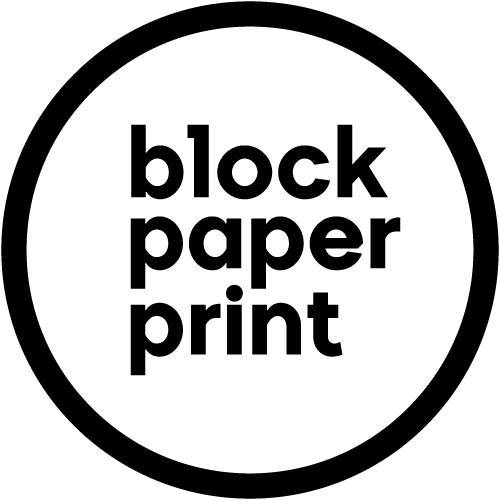 Block Paper Print