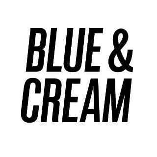 Blue & Cream