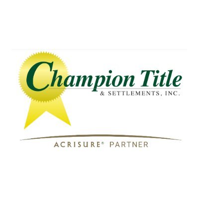 Champion Title & Settlements