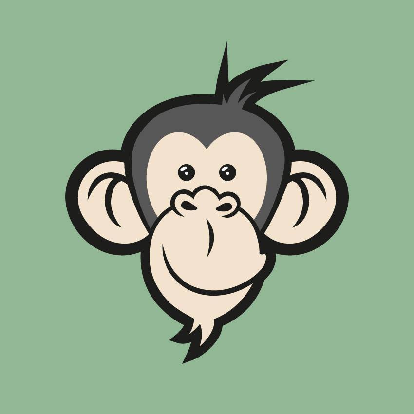 Chimp Stickers