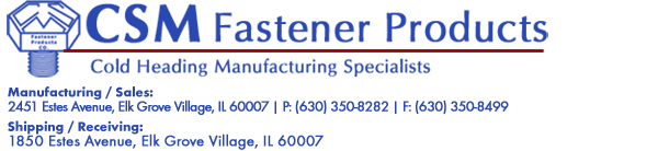 CSM Fastener Products