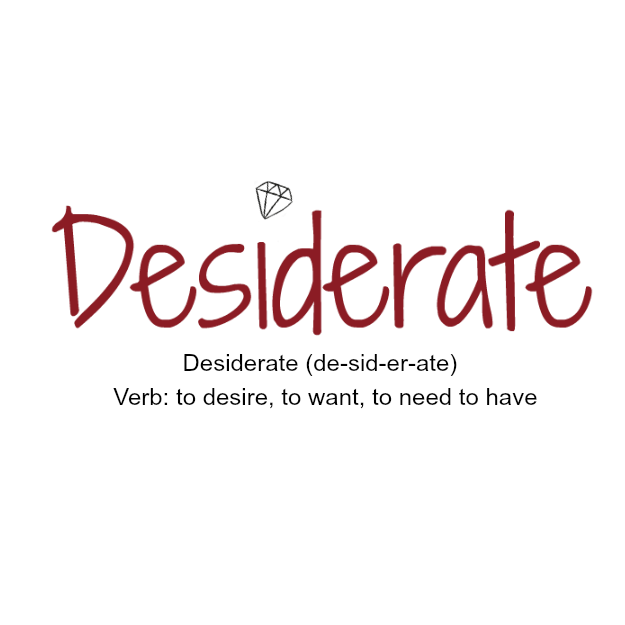 Desiderate