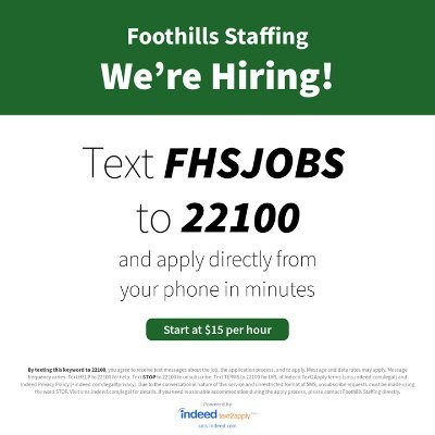 Foothills Staffing