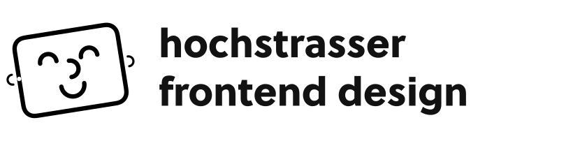 Hochstrasser Frontend Design