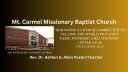 Mount Carmel Baptist Church