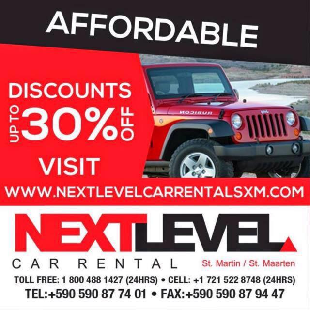 Next Level Car Rental St. Maarten