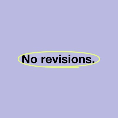 No Revisions