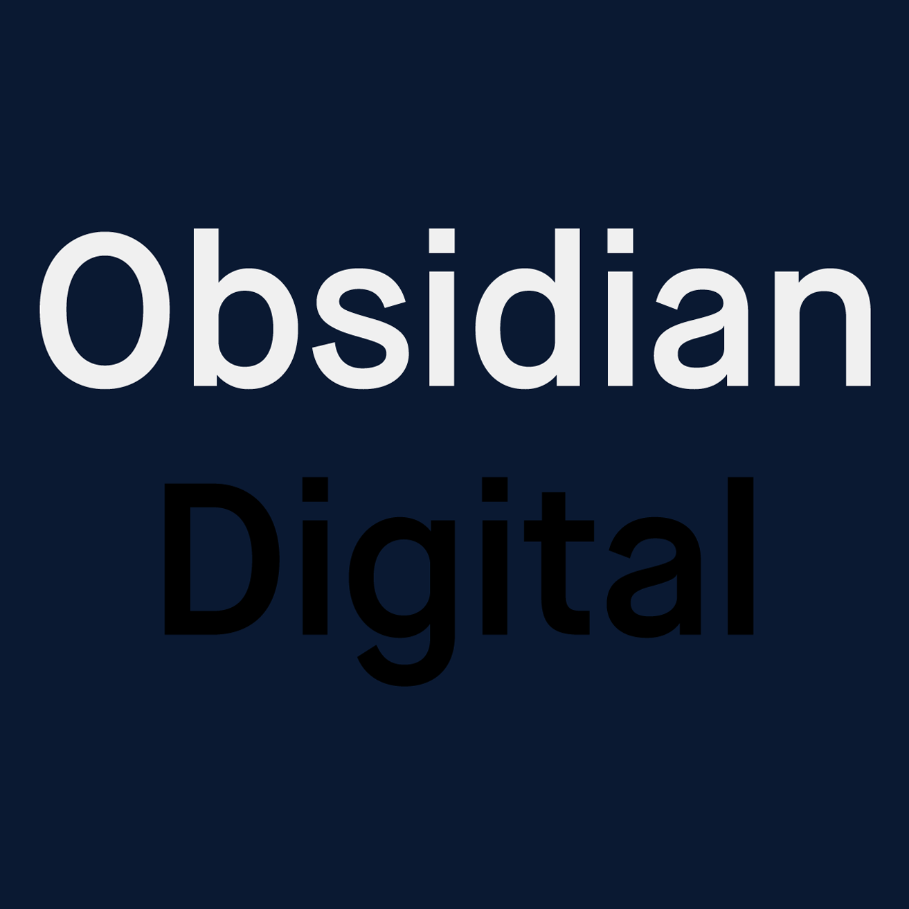 Obsidian Digital