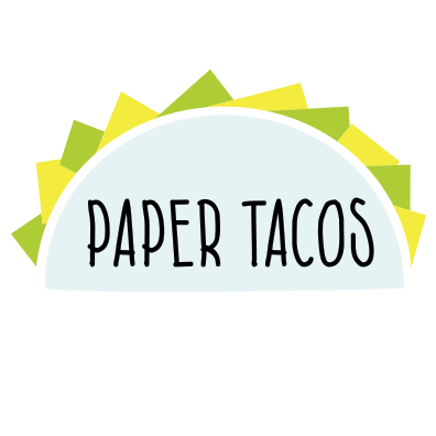 Paper Tacos Greeting Cards