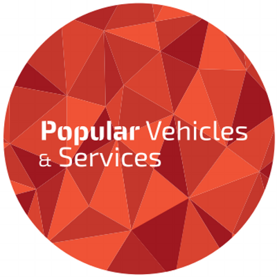 POPULAR VEHICLES & SERVICES