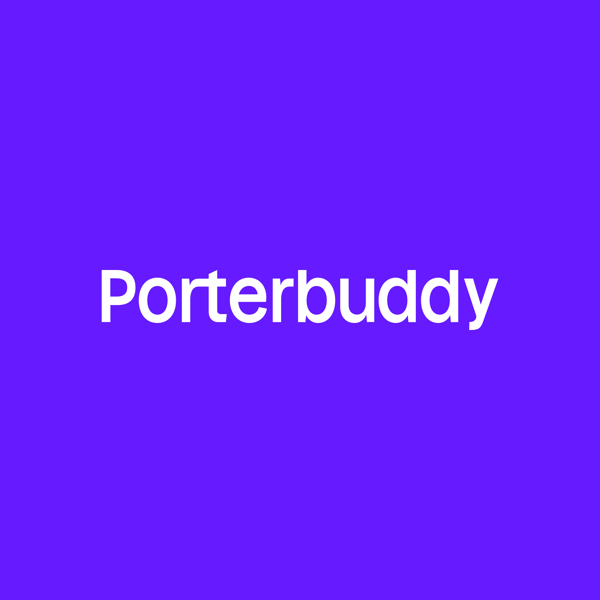 Porter As (Porterbuddy)