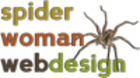 Spider Woman Web Design