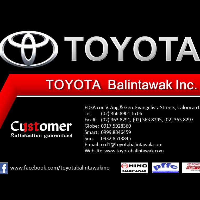 TOYOTA BALINTAWAK INC. TOYOTA BALINTAWAK INC.