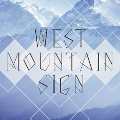 West Mountain Sign